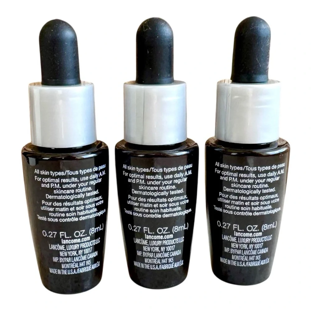 3X Lancome Advanced Genifique Youth Activating Concentrate - Genefique Serum Set
